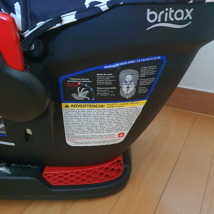 브라이텍스 신생아카시트 Britax B-Safe 35 Elite 바구니형 신생아용 카시트1. SafeCell 충격 이미지