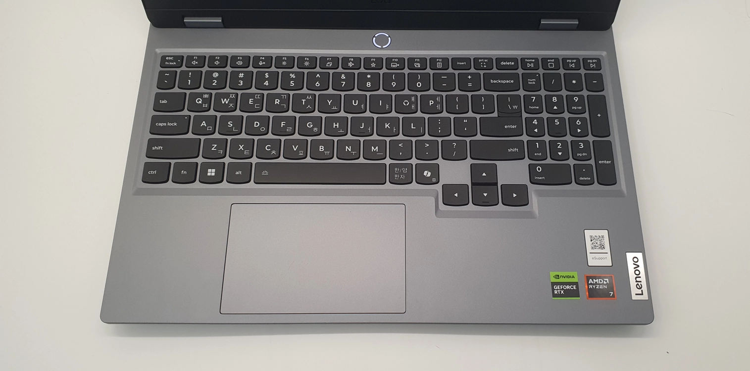 [최저가]레노버 15인치 게이밍노트북 LOQ(라이젠7 250/5060/1TB) 이미지