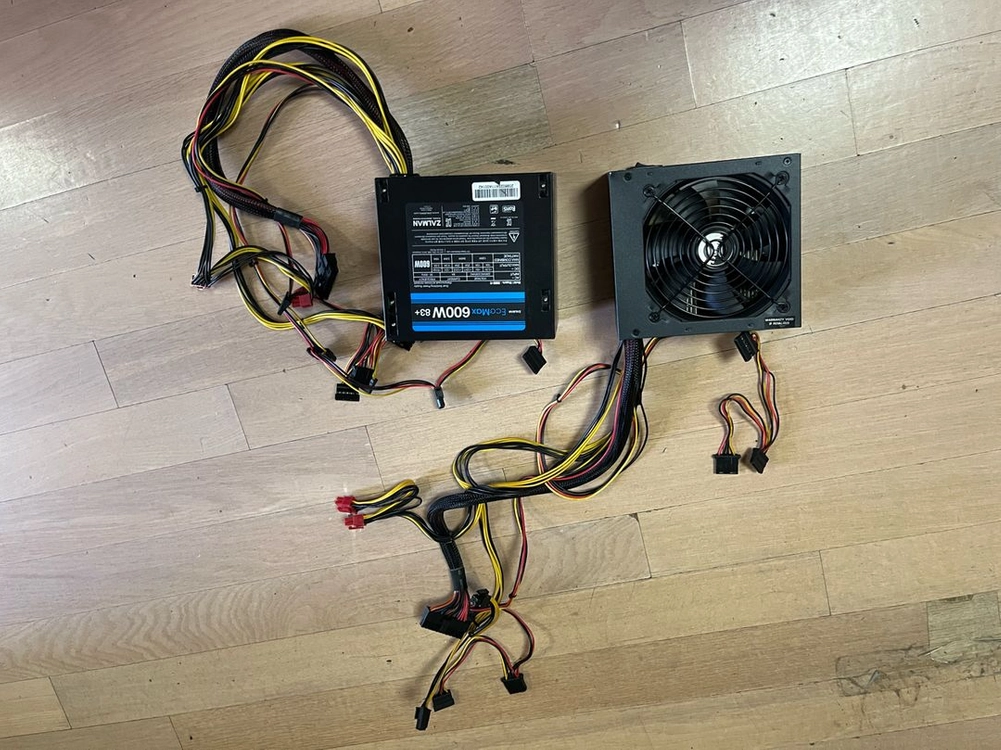 잘만 에코맥스 600W 83+ 파워서플라이 1개당 이미지