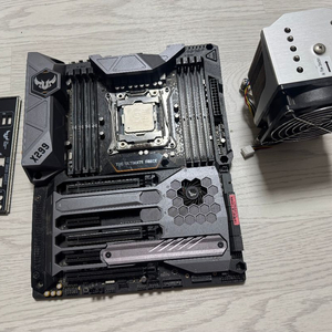 인텔 I9-10900X CPU, TUF X299 MARK 1 보드셋 이미지