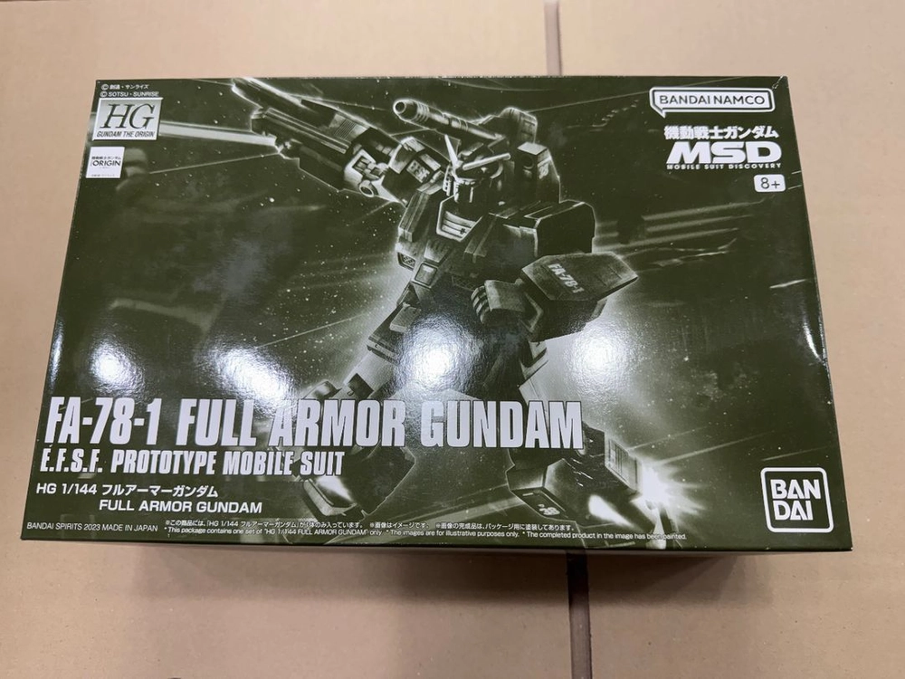 HG 1/144 풀 아머 건담 (MSD 클럽G 한정판) - 안심되는 중고거래