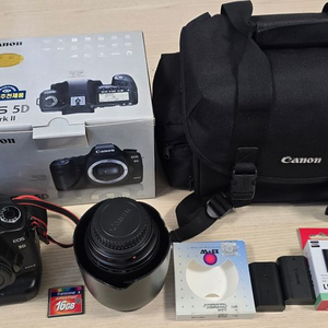 캐논 5D Mark II 풀박스(정품)+세로그립(정품 박스), 24-70 L f2.8(정품)