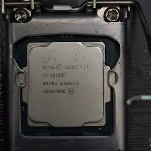 인텔 코어 i3-10세대 10100F (코멧레이크S) CPU 이미지