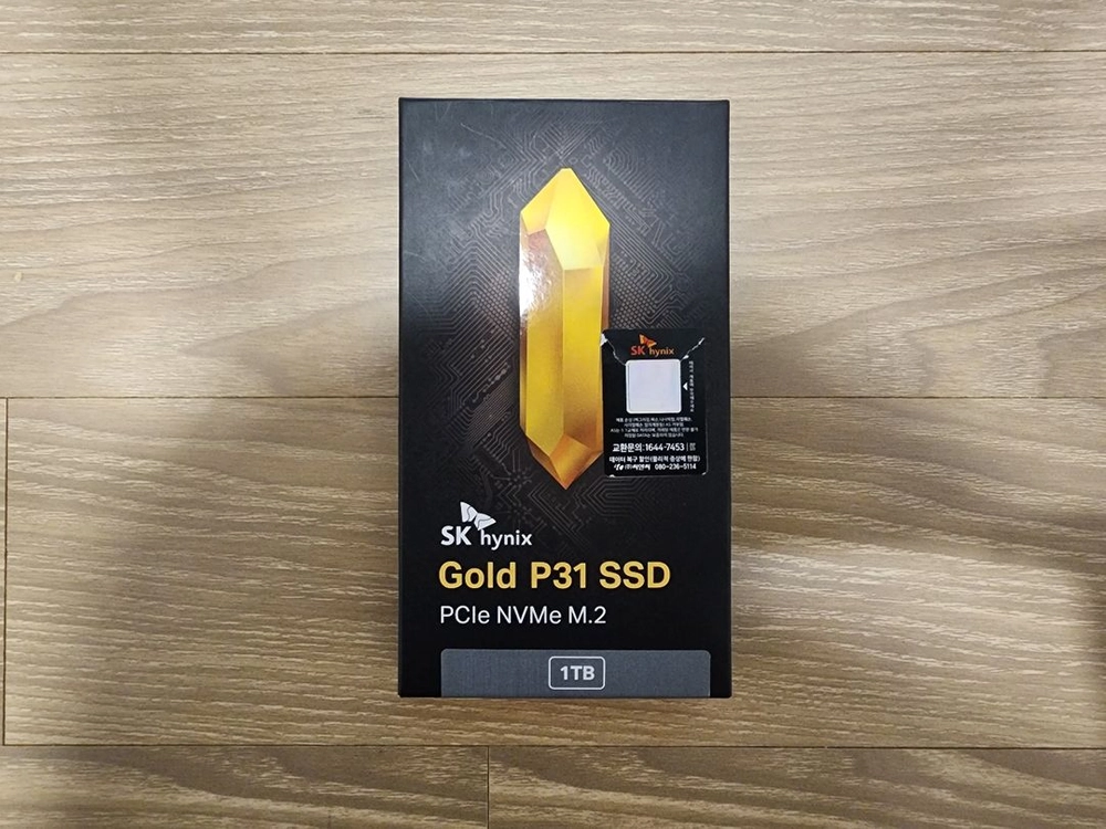 SK하이닉스 Gold P31 M.2 NVMe SSD 1TB 팔아요 이미지