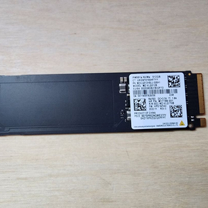 삼성 NVME M.2 SSD 512GB (2280) 컨디션 좋습니다. 이미지