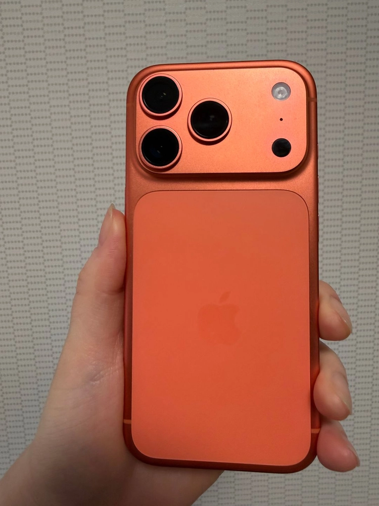 아이폰17프로 오렌지 256GB 풀박o 이미지
