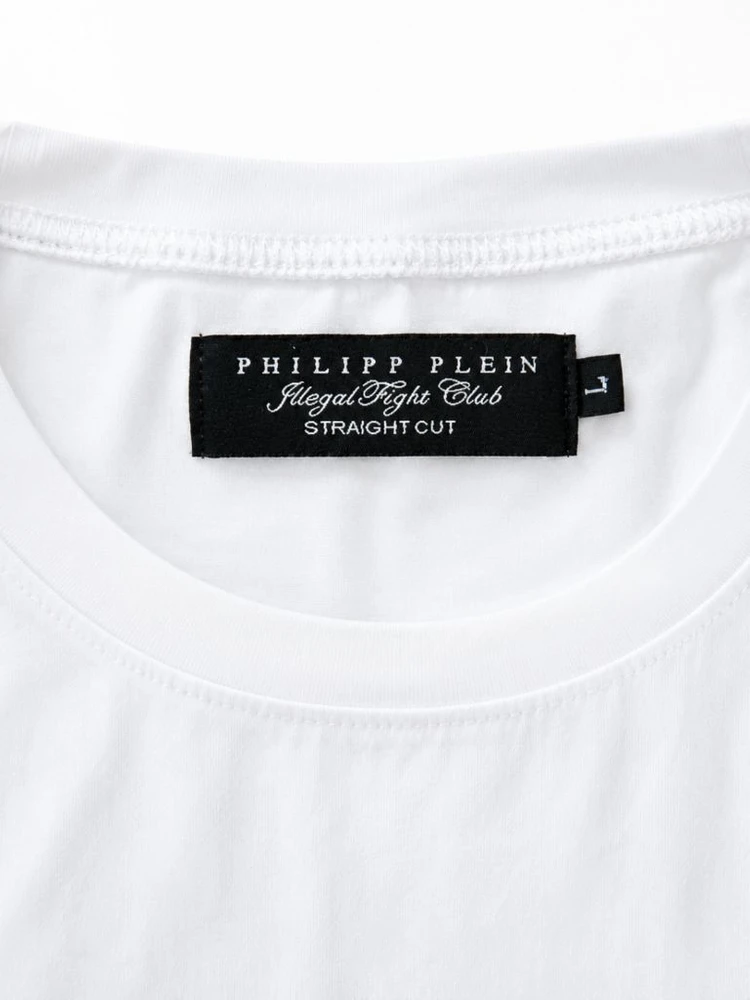 PHILIPP PLEIN Skull Graphic Tee 필립플레인 스컬 그래픽 반팔티 L 이미지