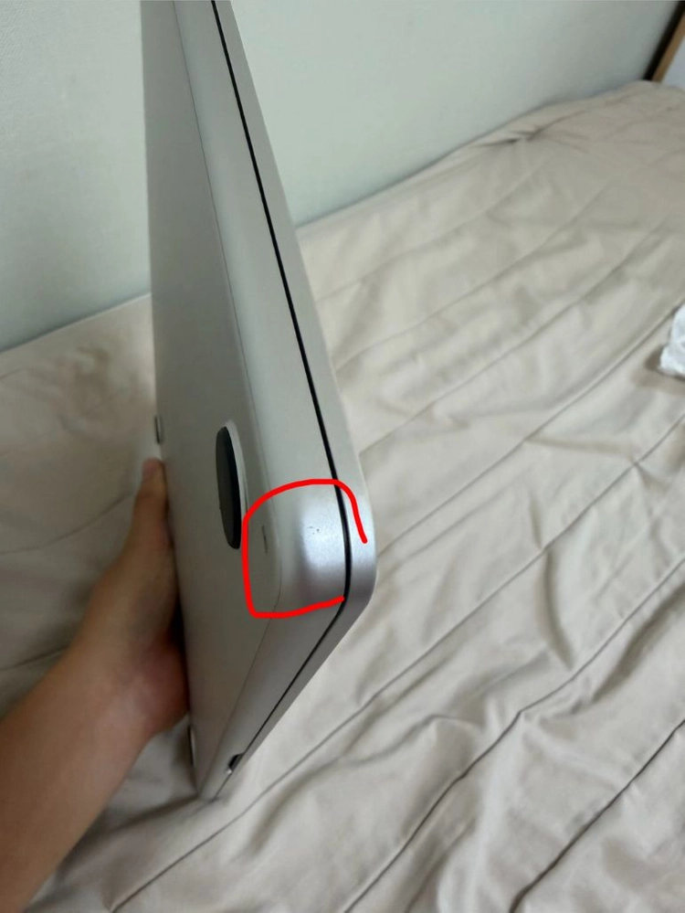 맥북에어 m2 15인치 실버 이미지