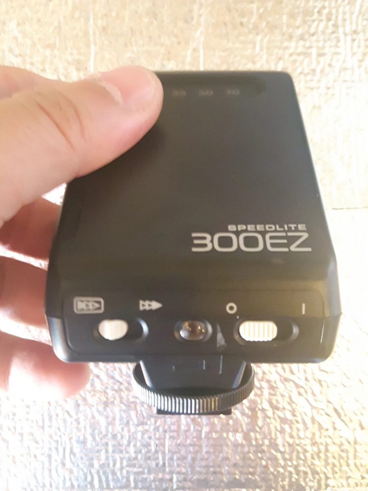 [정상 작동] 캐논 300EZ 플래시 (필름카메라)용 (플래쉬)스피드라이트 Canon 300EZ 이미지