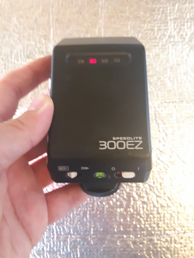 [정상 작동] 캐논 300EZ 플래시 (필름카메라)용 (플래쉬)스피드라이트 Canon 300EZ 이미지