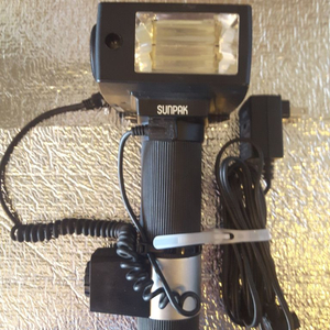 [정상 작동] 선팍 Auro ZOOM3400 플래시 (필름카메라)용 (플래쉬)스피드라이트 SUNPAK 이미지