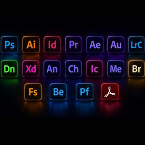 Adobe 포토샵 일러스트레이터 프리미어프로 에프터이펙트 라이트룸 아크로뱃 이미지