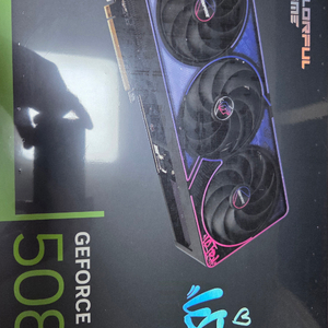 COLORFUL iGame 지포스 RTX5080 ULTRA OC 블랙 팝니다 이미지