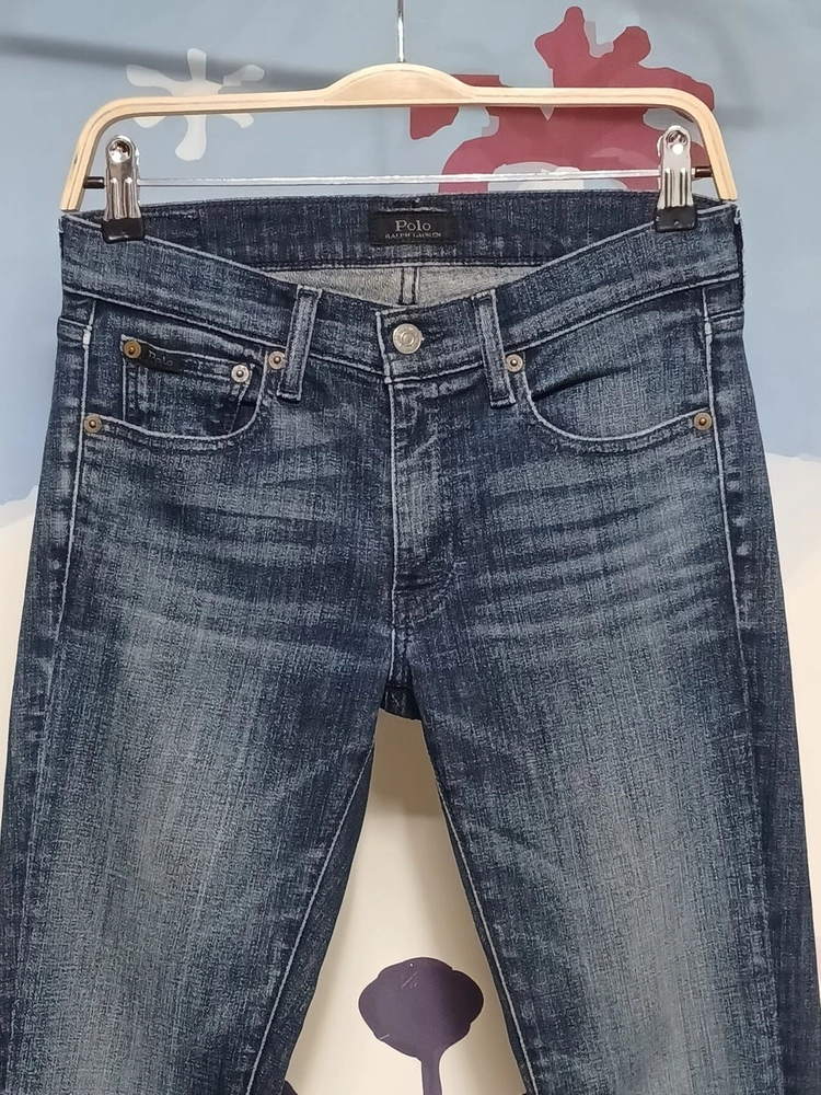 (27) 폴로 랄프로렌 톰킨스 데님 스판 스키니진 청바지 이미지