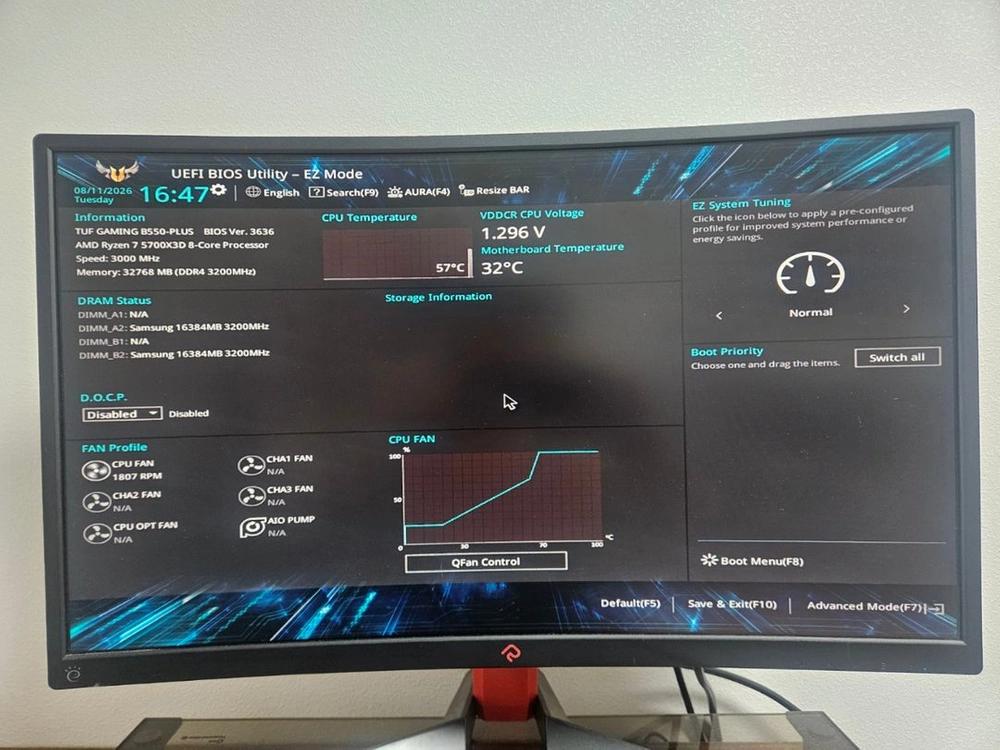 asus tuf gaming b550 plus 메인보드 이미지