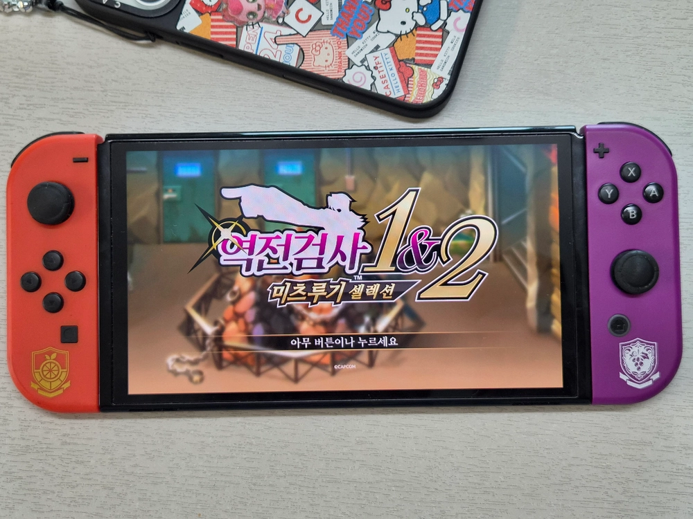 닌텐도 스위치 OLED 포켓몬 스칼렛·바이올렛 에디션 - 안심되는 중고거래