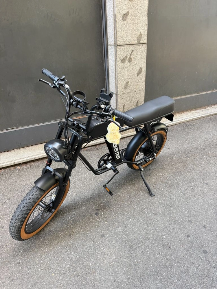 엑스트랙 몬스터 자토바이 팻바이크 850W PAS 스로틀 전동 전기자전거 20Ah, 블랙, 50.8cm(20인치) - 안심되는 중고거래