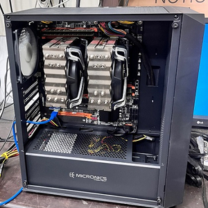 제온컴퓨터 노드컴퓨터 코인채굴기 40코어 80스레드 / 32코어 64스레드 파이노드 컴퓨터 한게임 슬롯 다계정pc 이미지