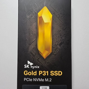 SK하이닉스 Gold P31 NVMe SSD 2tb 판매합니다 이미지