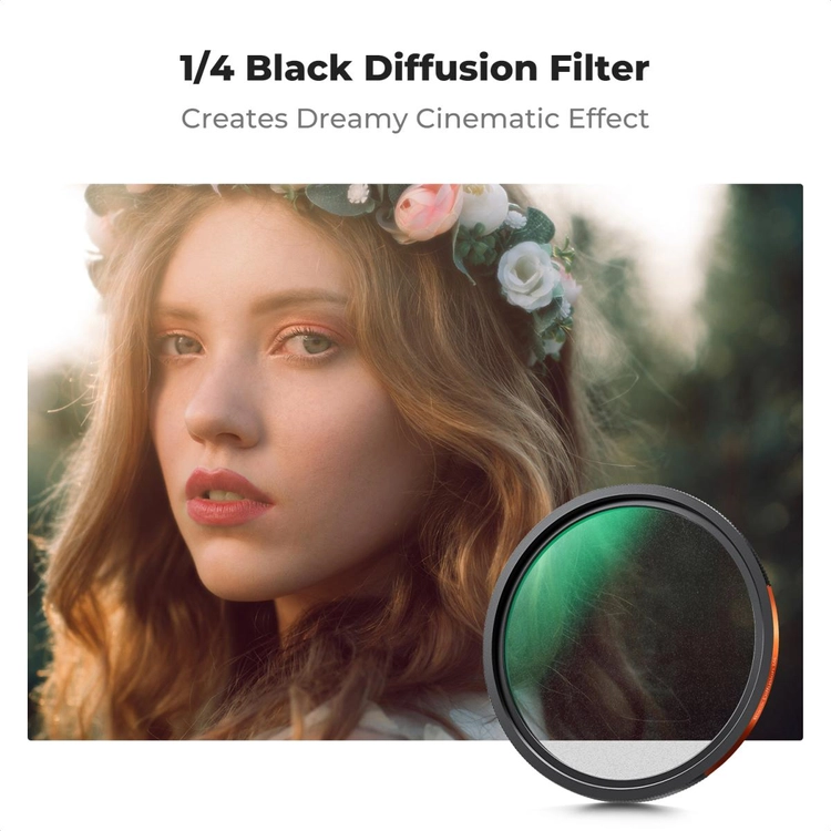 K&F Concept 72mm NANO-X 마그네틱 3종필터 ND2-32&CPL&블랙미스트1/4 (새상품) 이미지