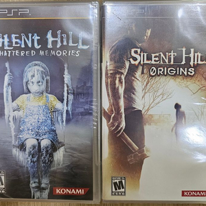 psp 사일런트힐 오리진, 섀터즈 메모리즈 북미판 밀봉 팔아요 이미지