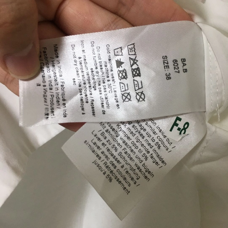 GANNI 가니 포플린 블라우스 38 이미지