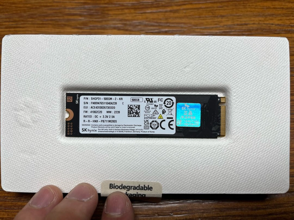 Sk하이닉스 P31 Gold PCIe NVMe M.2 SSD 500GB 이미지