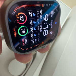 (애플케어)애플워치 울트라2 49mm 티타늄 풀박스 급처 이미지