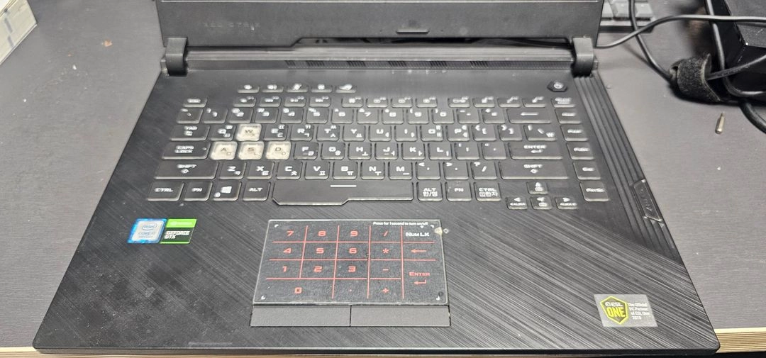ASUS ROG G531U i7 9750h 1660ti 15.6 노트북 부품용 이미지