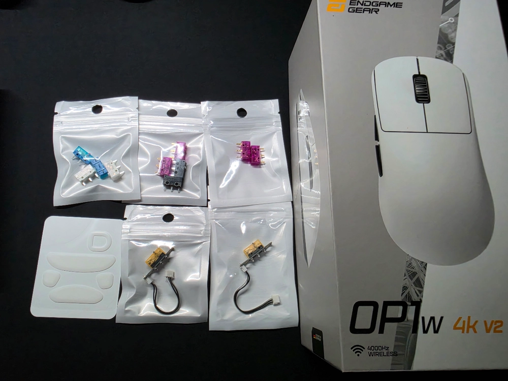 op1w 4k v2 마우스 핫스왑 기판 포함 이미지
