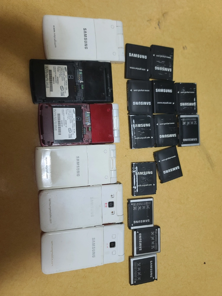 삼성 애니콜 폴더폰 6대 일괄 판매합니다 이미지
