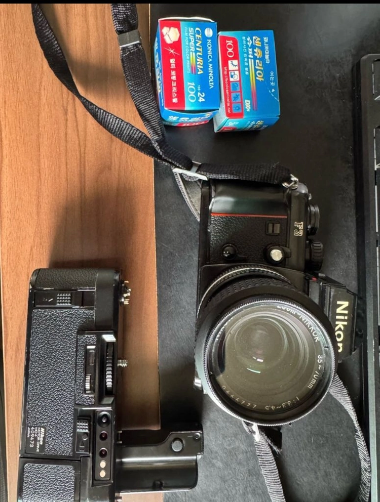 니콘 f3hp , ais 35 70 ,모터드라이브,필름 등 - 안심되는 중고거래
