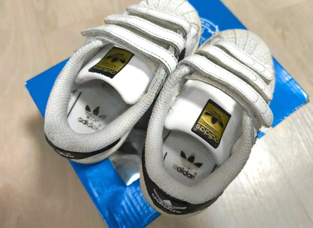아디다스 슈퍼스타 토들러 벨크로 이미지