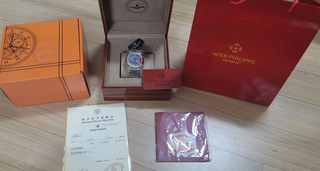 한정판 풀세트 파텍필립 남성 오토매틱 시계 40mm - 안심되는 중고거래