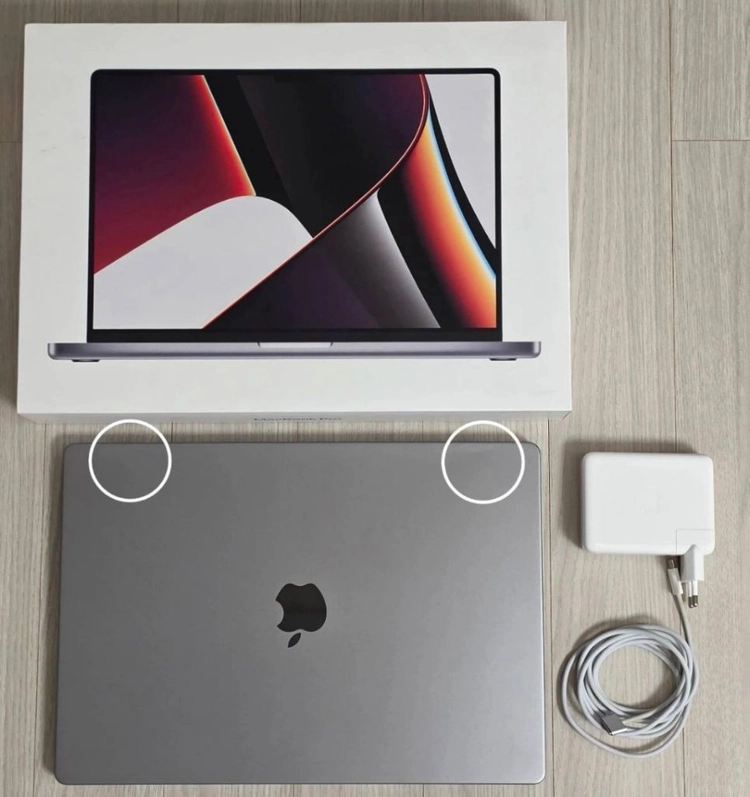 맥북 프로 M1 Pro 16인치 1tb 32g 스페이스 그레이 이미지