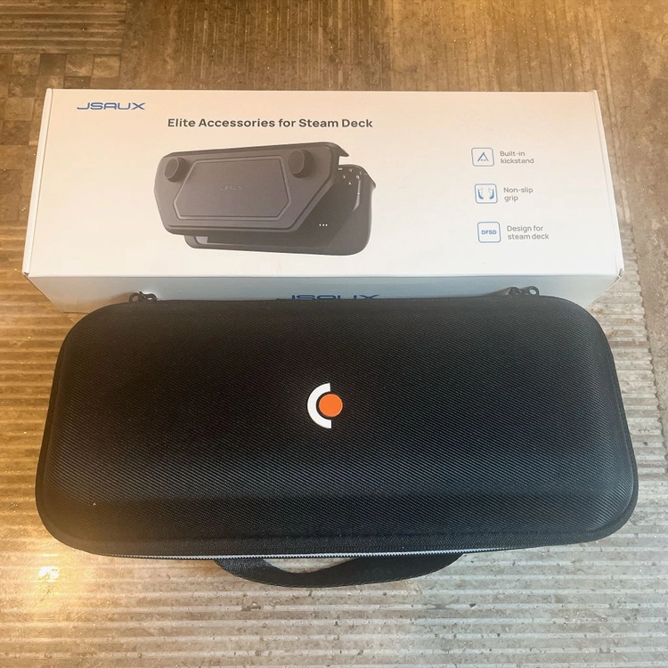 스팀덱 OLED 512gb + JSAUX 케이스 모듈 키트 + 탐탁 스팀덱 전용 가방 이미지