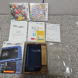 닌텐도 new 3ds xl 뉴큰다수 박셋 + 칩2개 이미지