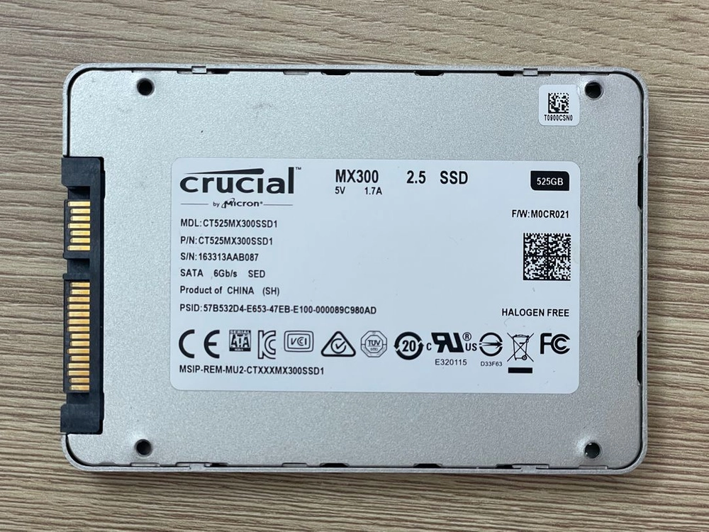 마이크론 크루셜 SSD 525GB 이미지