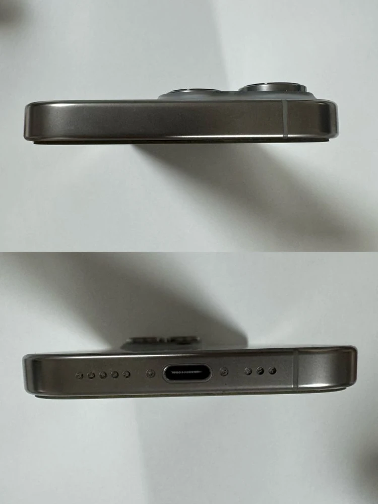 아이폰 16 프로 128GB 내추럴 티타늄 이미지