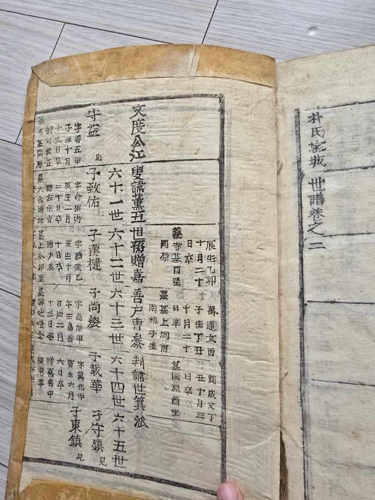 숭덕전지() 고서 2책 권1·권2 이미지