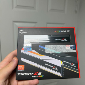 [G.SKILL] DDR5 PC5-48000 CL30 TRIDENT Z5 NEO RGB J [32GB (16GB*2 이미지