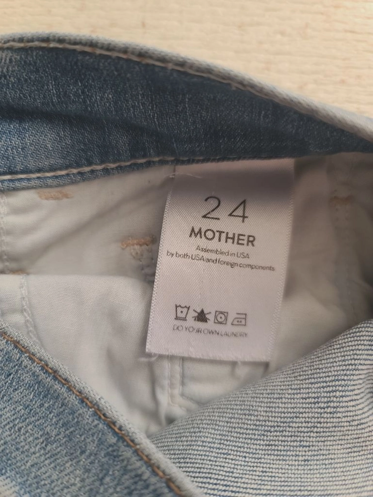 MOTHER 마더) 여성 연청 청바지 데님팬츠 24 / 한섬 시스템 마인 플라스틱아일랜드 씨씨콜렉트 아떼 써스데이 이미지