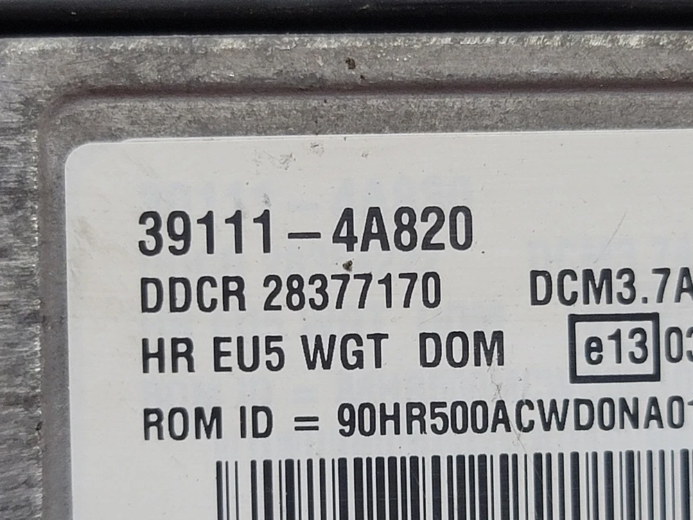 (중고) 현대 포터2 ECU 중고 39111-4A820 / 391114A820 / 39111-4A820 / 391 이미지