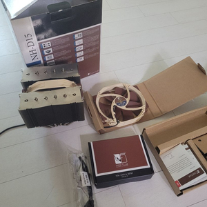 공랭 녹투아 NH-D15 CPU 쿨러 AMD AM5 AM4 라데온 키트 이미지
