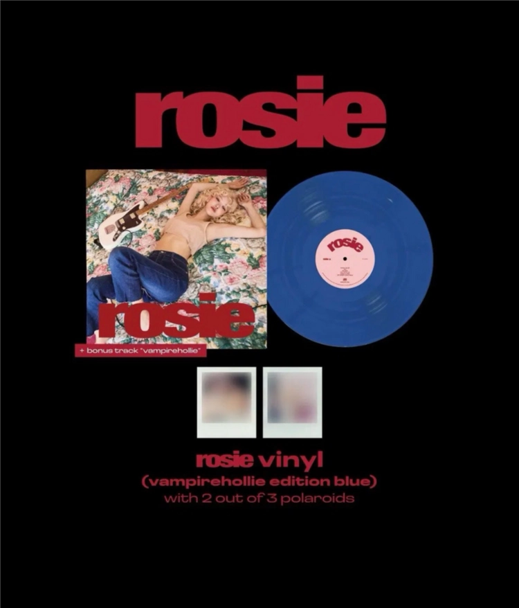[미개봉] 로제 lp 블루반 (vampirehollie edition blue) 이미지