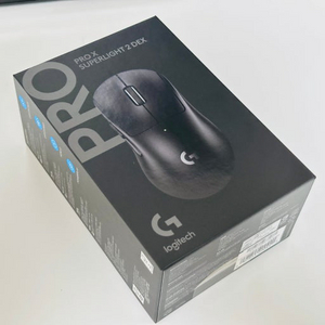 로지텍 지슈라2 덱스 G PRO X SUPERLIGHT 2 DEX 블랙 미개봉 새상품 이미지