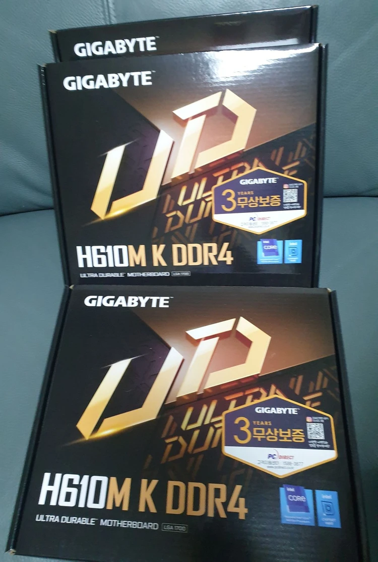 인텔 i5-14400F / 기가바이트 H610M K D4 / 팔라딘 400GB 이미지