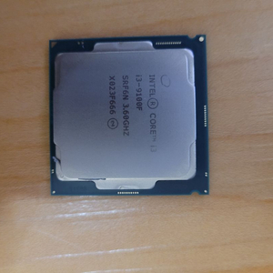 인텔 i3-9100f 단품 2만5천원+배송비에 팝니다 이미지