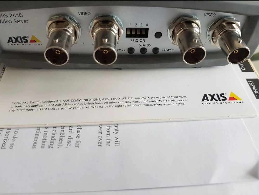 AXIS 241Q비디오서버 (CCTV) 이미지