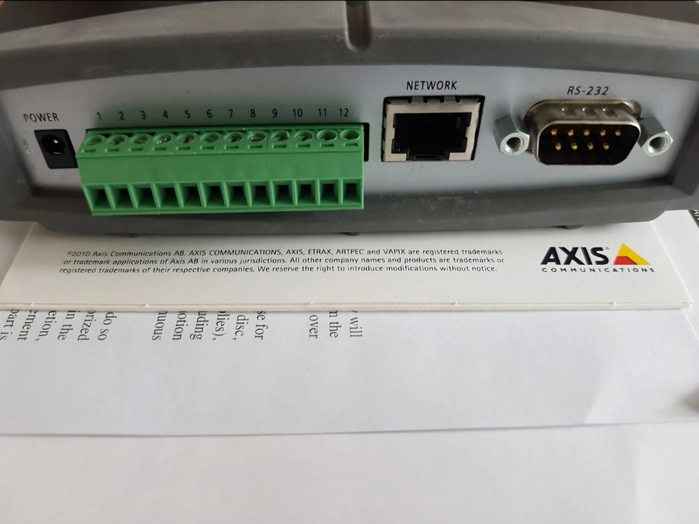 AXIS 241Q비디오서버 (CCTV) 이미지